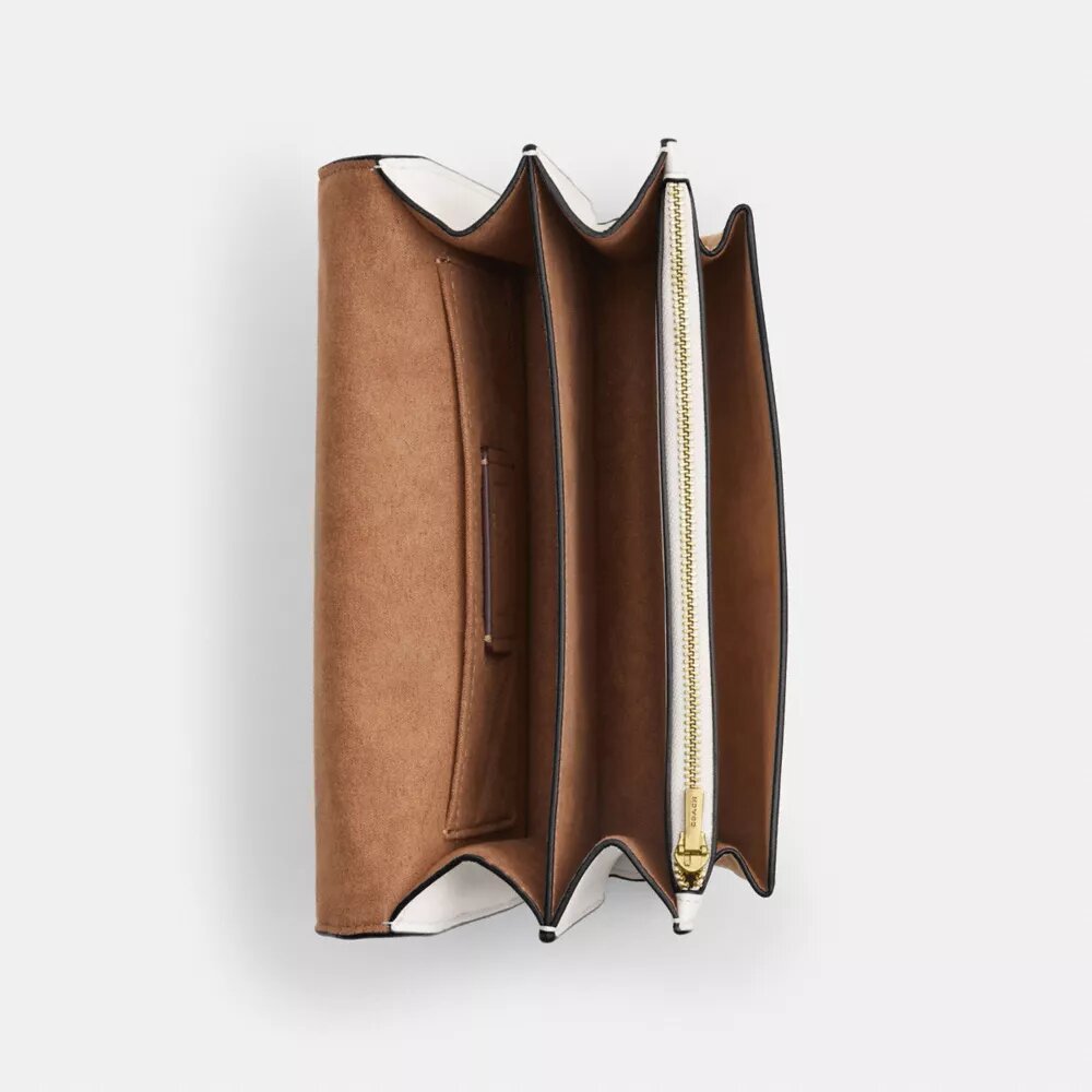 Geantă crossbody Klare din Signature Canvas