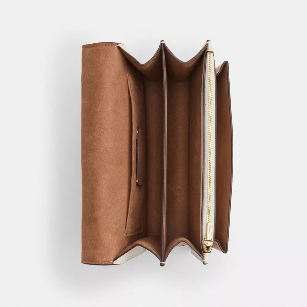 Geantă crossbody Klare din Signature Canvas