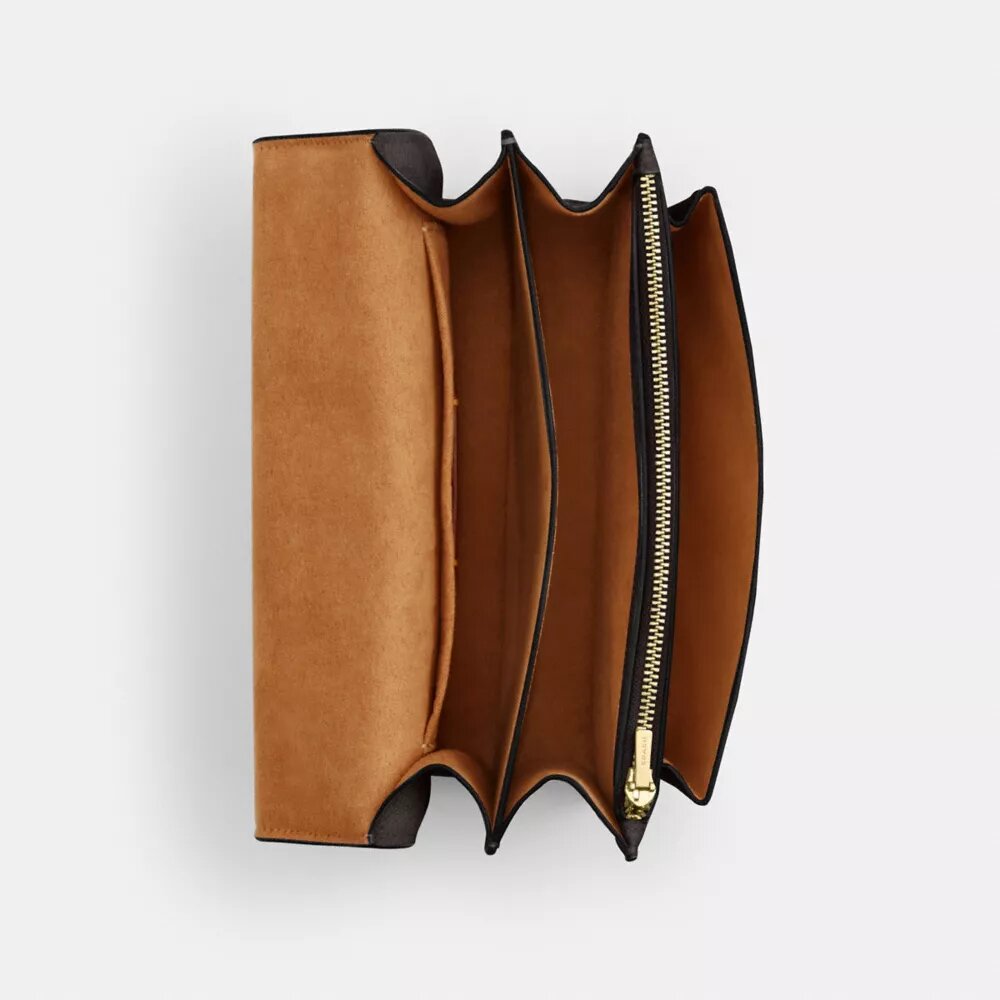Geantă crossbody Klare din Signature Canvas