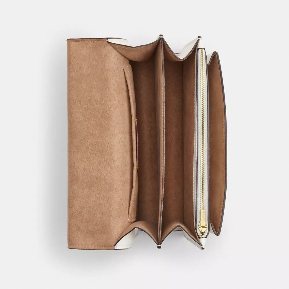 Geantă crossbody Klare din Signature Canvas