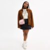 Geantă crossbody Klare din Signature Canvas cu pandantive