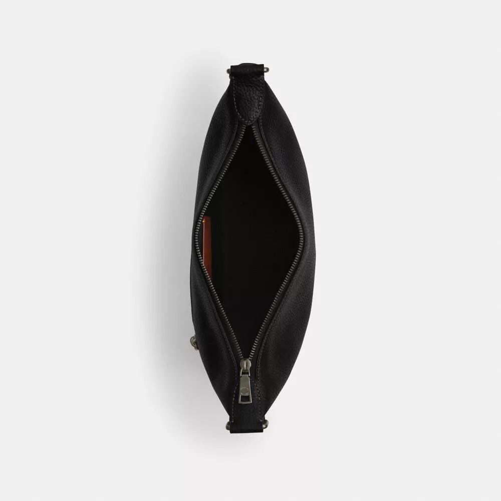 Geantă crossbody mică model Finn cu portfardură