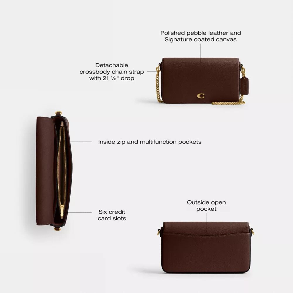 Geantă crossbody Mila cu Signature Canvas
