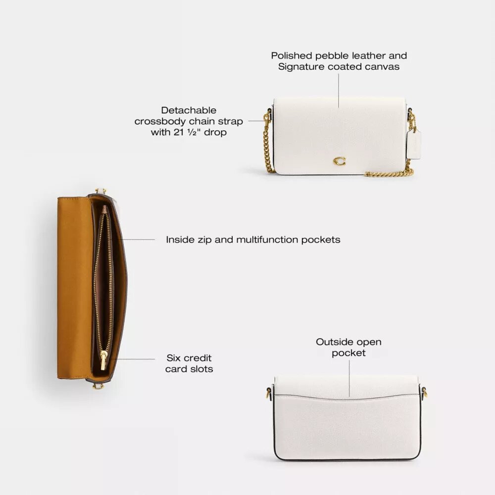 Geantă crossbody Mila cu Signature Canvas