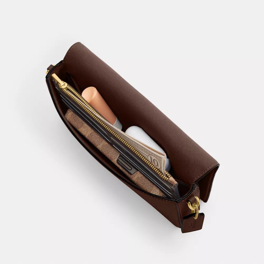 Geantă crossbody Mila cu Signature Canvas