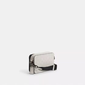 Geantă crossbody subțire Charter din Signature Canvas