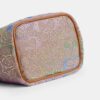 Geantă cu cadru Kisslock 16 în jacquard Crystal Signature