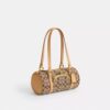 Geantă Kisslock Barrel 28 din jacquard semnătura