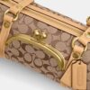 Geantă Kisslock Barrel 28 din jacquard semnătura