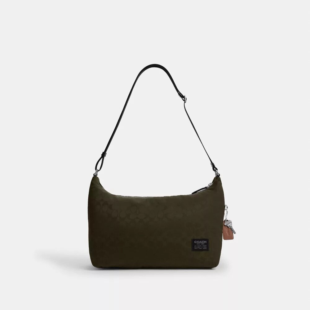 Geantă Leo Crossbody din nailon semnătura
