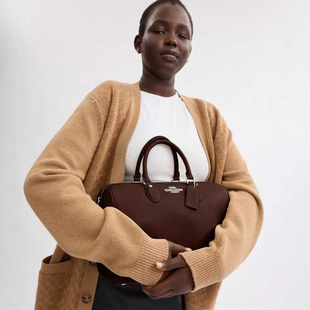 Geantă mare de tip satchel Rowan