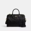 Geantă mare de tip satchel Rowan din piele semnătură