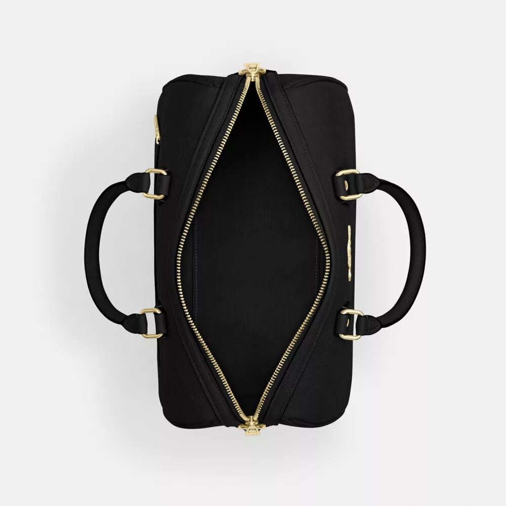 Geantă mare de tip satchel Rowan din piele semnătură