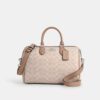 Geantă mare de tip satchel Rowan din Signature Canvas