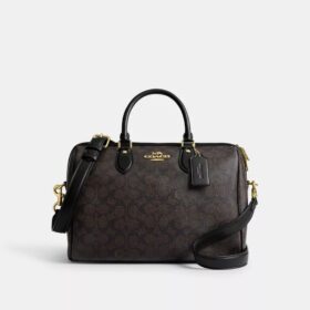 Geantă mare de tip satchel Rowan din Signature Canvas