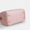 Geantă mare de tip satchel Rowan din Signature Canvas cu pandantive