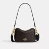 Geantă mini Carey crossbody din Signature Canvas