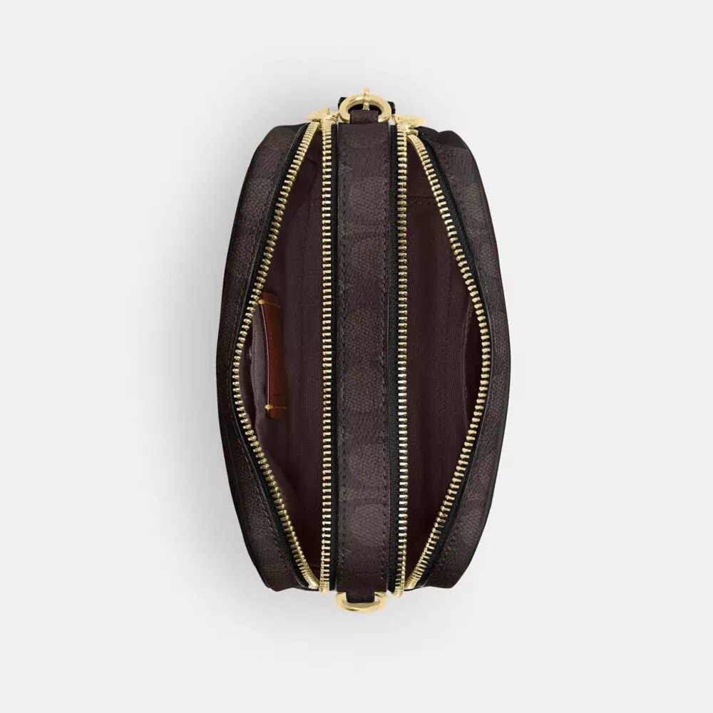 Geantă mini Carey crossbody din Signature Canvas