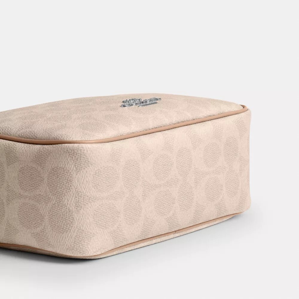 Geantă mini Carey crossbody din Signature Canvas