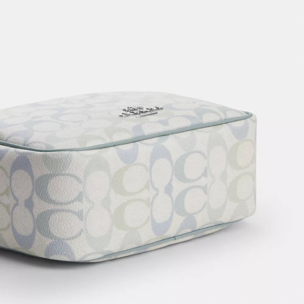 Geantă mini Carey crossbody din Signature Canvas