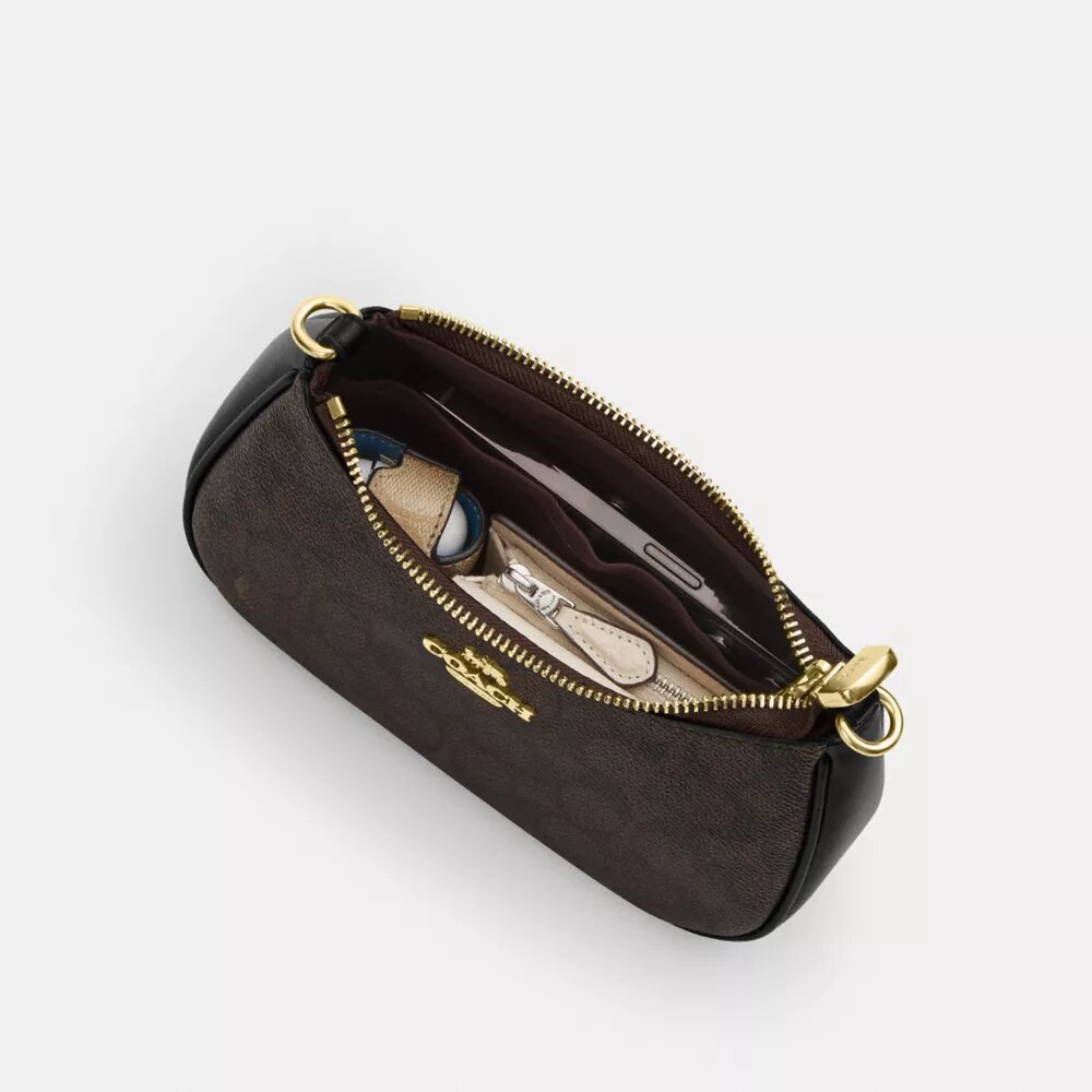 Geantă mini crossbody Teri cu aplicație florală