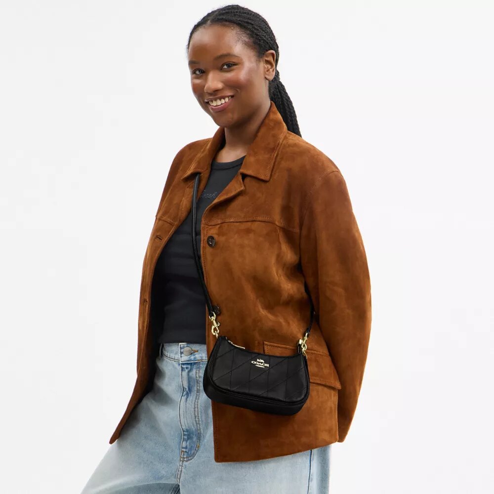 Geantă mini crossbody Teri cu matlasare