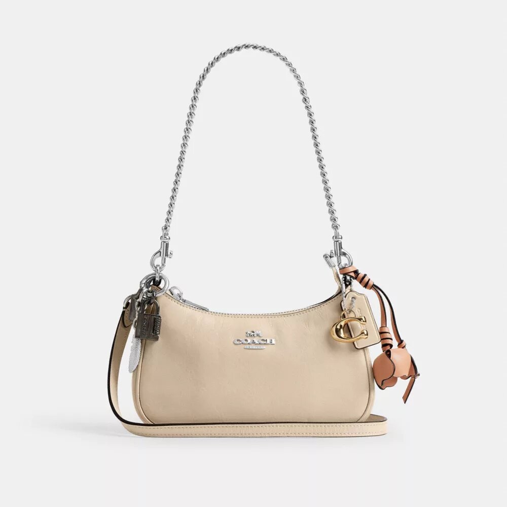 Geantă mini crossbody Teri cu pandantive