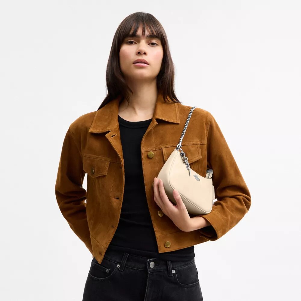 Geantă mini crossbody Teri cu pandantive