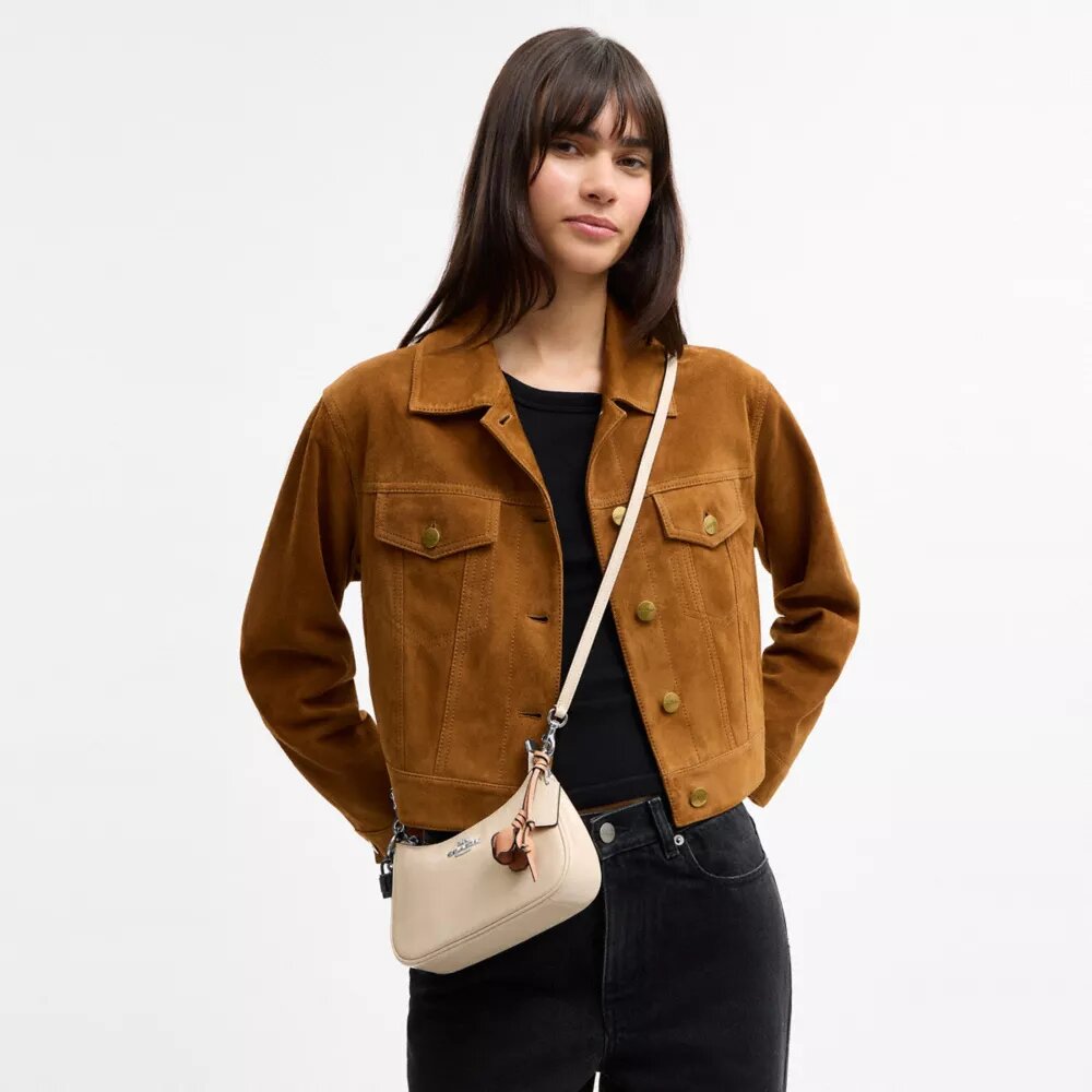 Geantă mini crossbody Teri cu pandantive