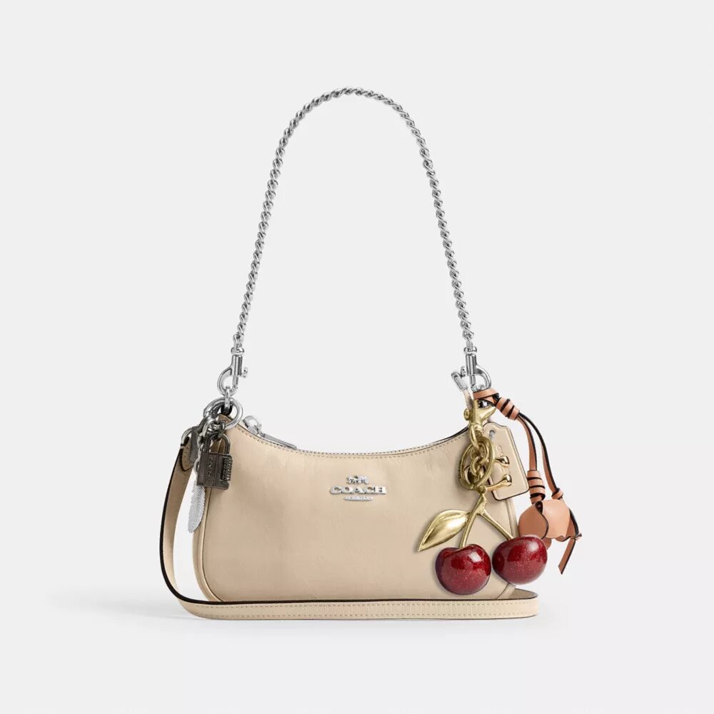 Geantă mini crossbody Teri cu pandantive