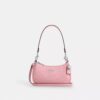 Geantă mini crossbody Teri din piele semnătură cu pandantiv în formă de inimă