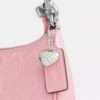 Geantă mini crossbody Teri din piele semnătură cu pandantiv în formă de inimă