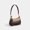 Geantă mini crossbody Teri din pânză Ombre Signature Canvas