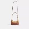 Geantă mini crossbody Teri din pânză Ombre Signature Canvas