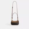 Geantă mini crossbody Teri din pânză Ombre Signature Canvas