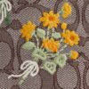 Geantă mini Faye cu șnur, din jacquard semnătura cu broderie florală