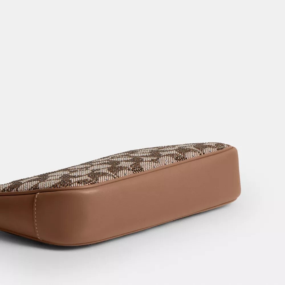 Geantă Plaza din jacquard Crystal Signature