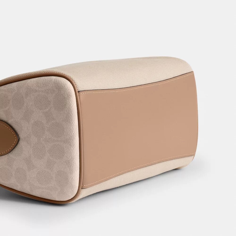 Geantă Rowan Satchel în stil colorblock