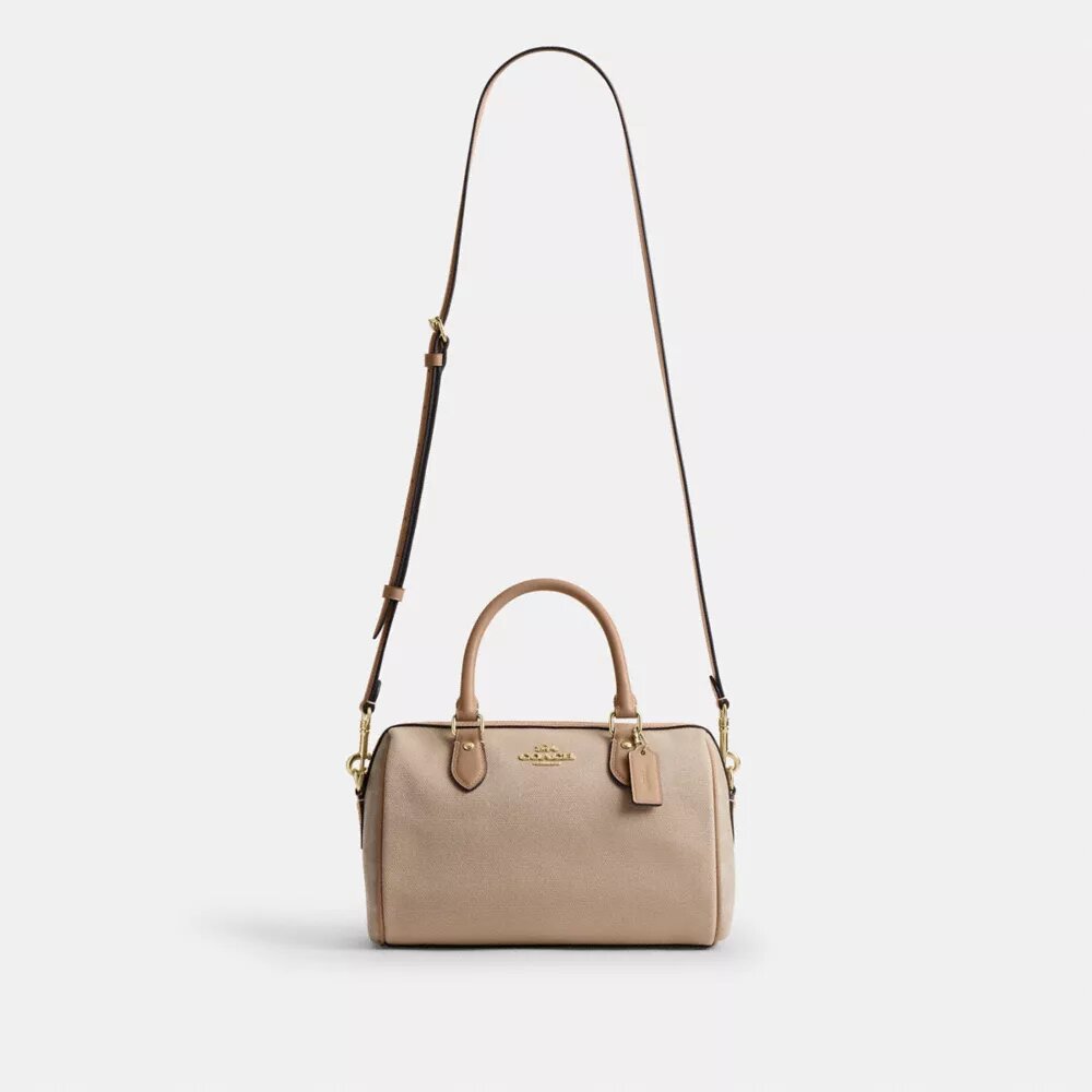 Geantă Rowan Satchel în stil colorblock