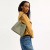 Geantă tip sac Rowan din piele semnătură