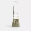 Geantă tip sac Rowan din piele semnătură