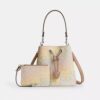 Geantă tip sac Rowan din pânză Rainbow Signature Canvas