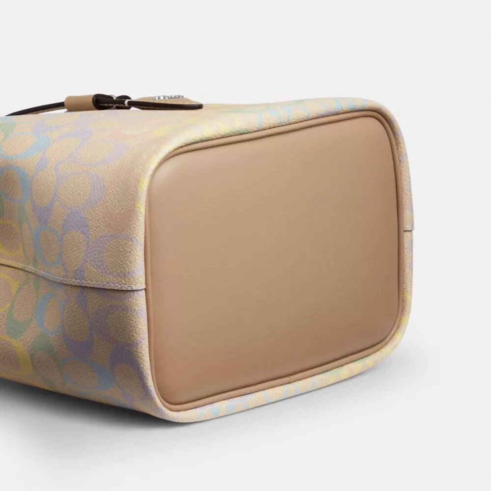 Geantă tip sac Rowan din pânză Rainbow Signature Canvas