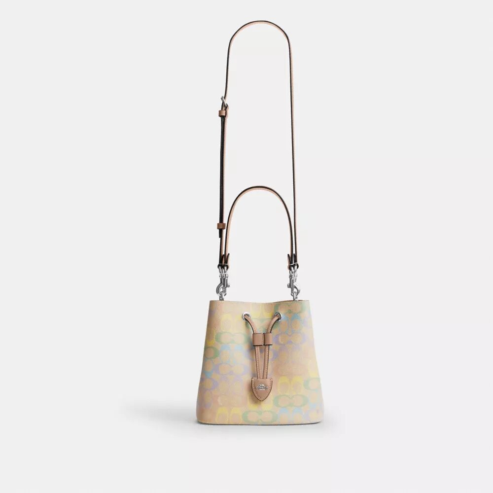Geantă tip sac Rowan din pânză Rainbow Signature Canvas