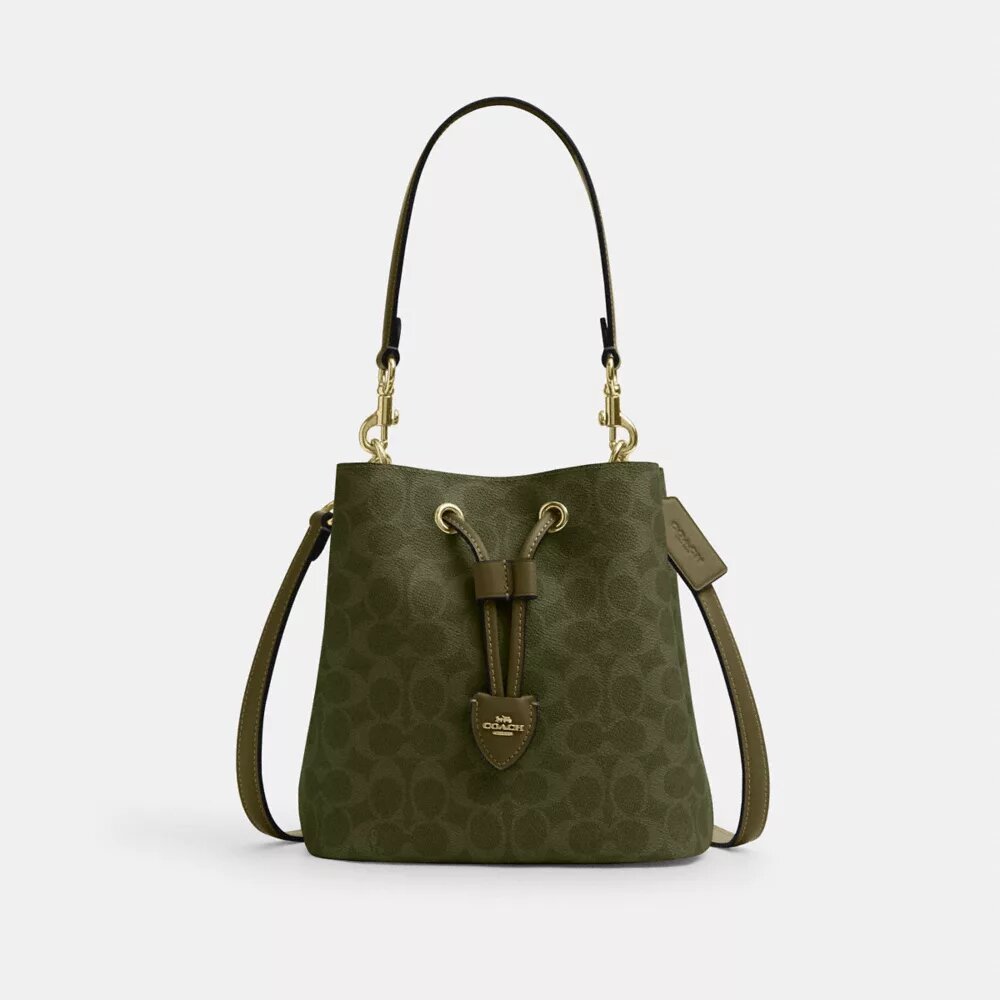 Geantă tip sac Rowan din Signature Canvas