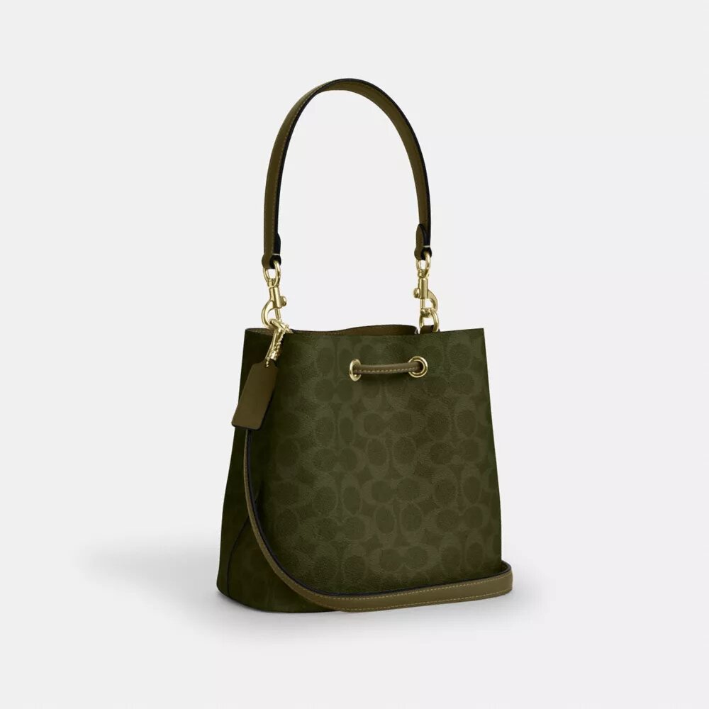 Geantă tip sac Rowan din Signature Canvas