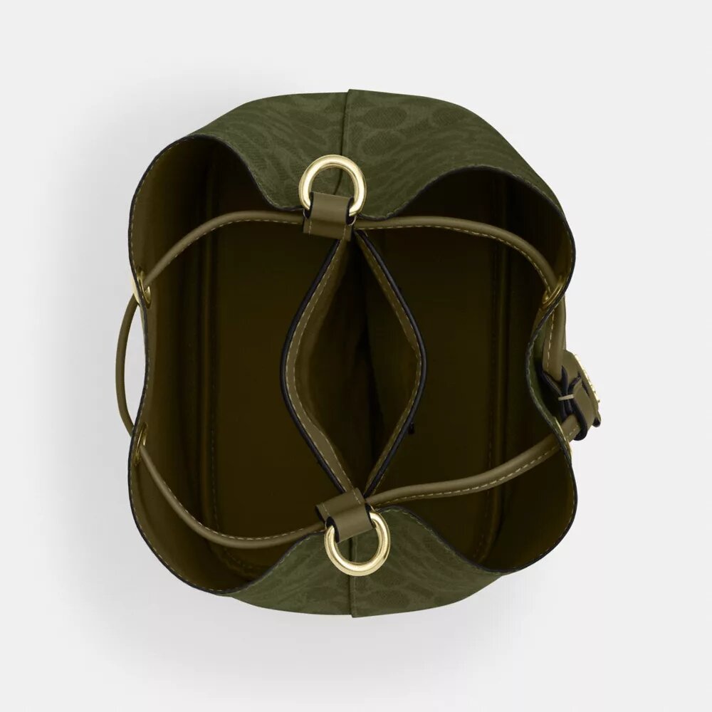 Geantă tip sac Rowan din Signature Canvas
