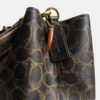 Geantă tip sac Rowan din Signature Canvas cu pandantive