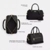Geantă tip satchel Rowan