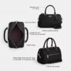 Geantă tip satchel Rowan